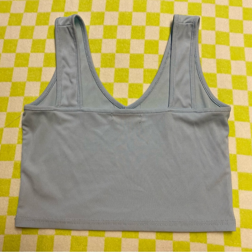 Blue Crop Top - Picture 7 of 7